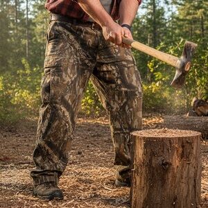 Columbia Men's Camouflage Cargo Utility Pants